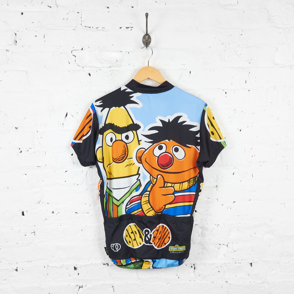 Pearl Izumi Sesame Street Bert and Ernie Cycling Jersey - Blue - L - Headlock