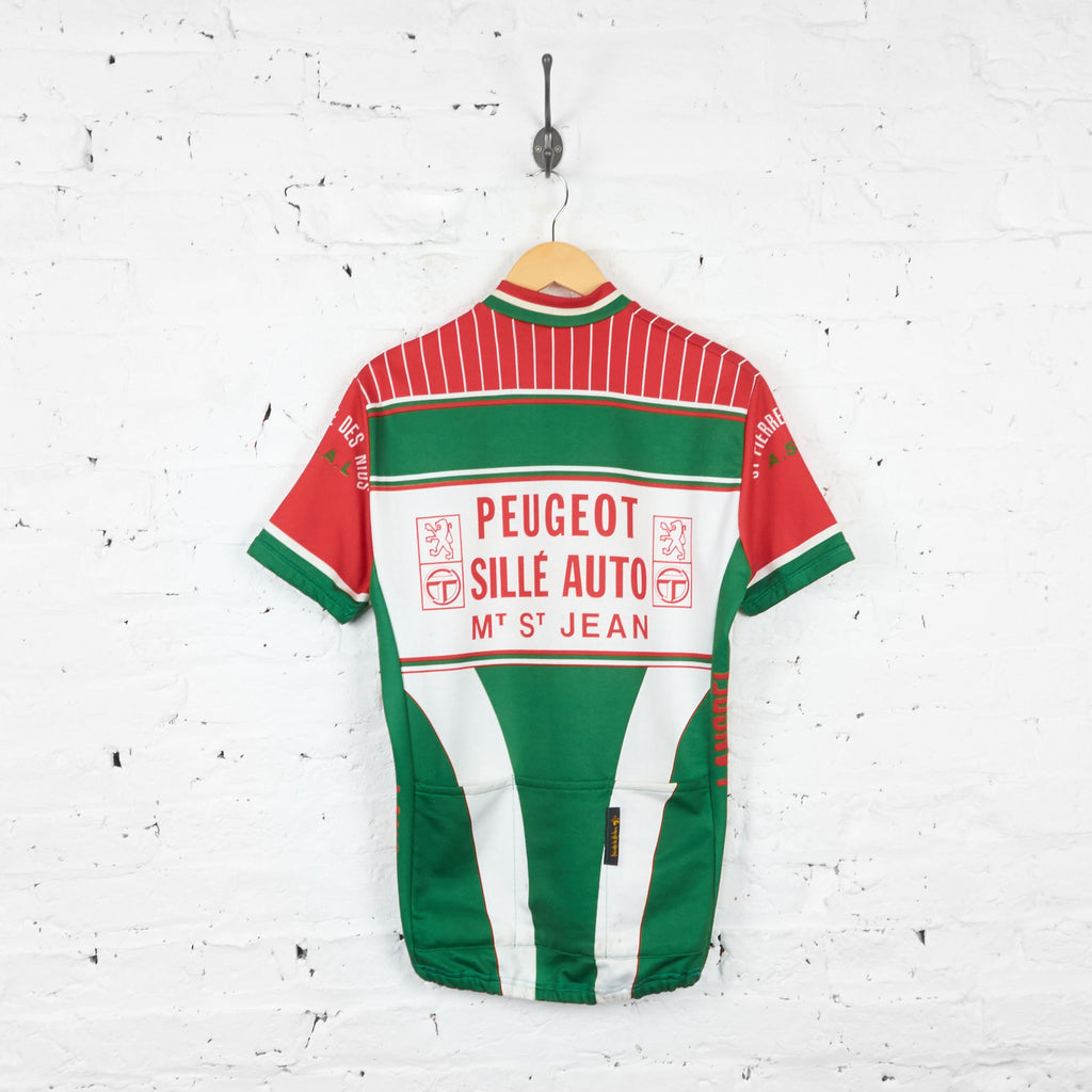 Peugeot Sille Auto Cycling Top Jersey - Green - L - Headlock