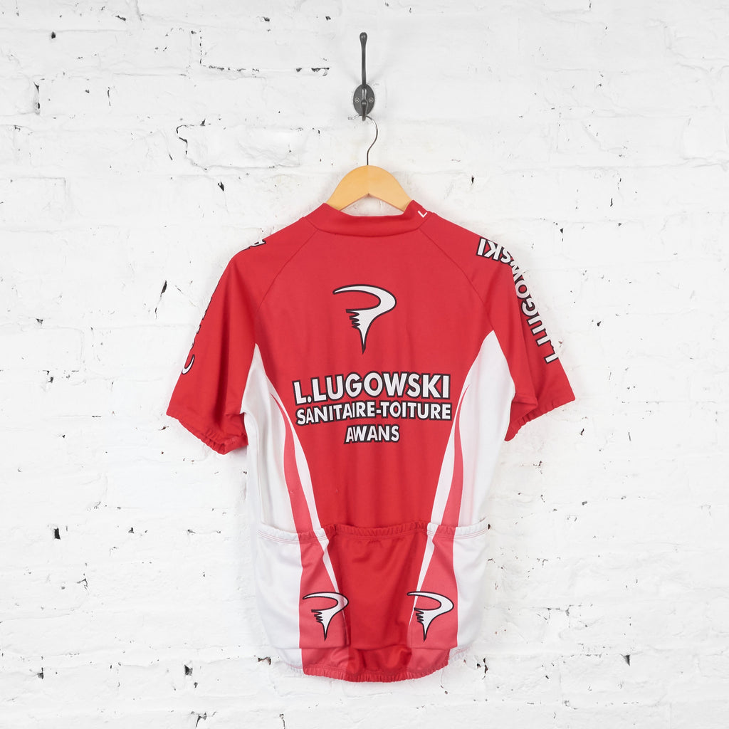 Pinarello Lugowski Cycling Jersey - Red - L - Headlock