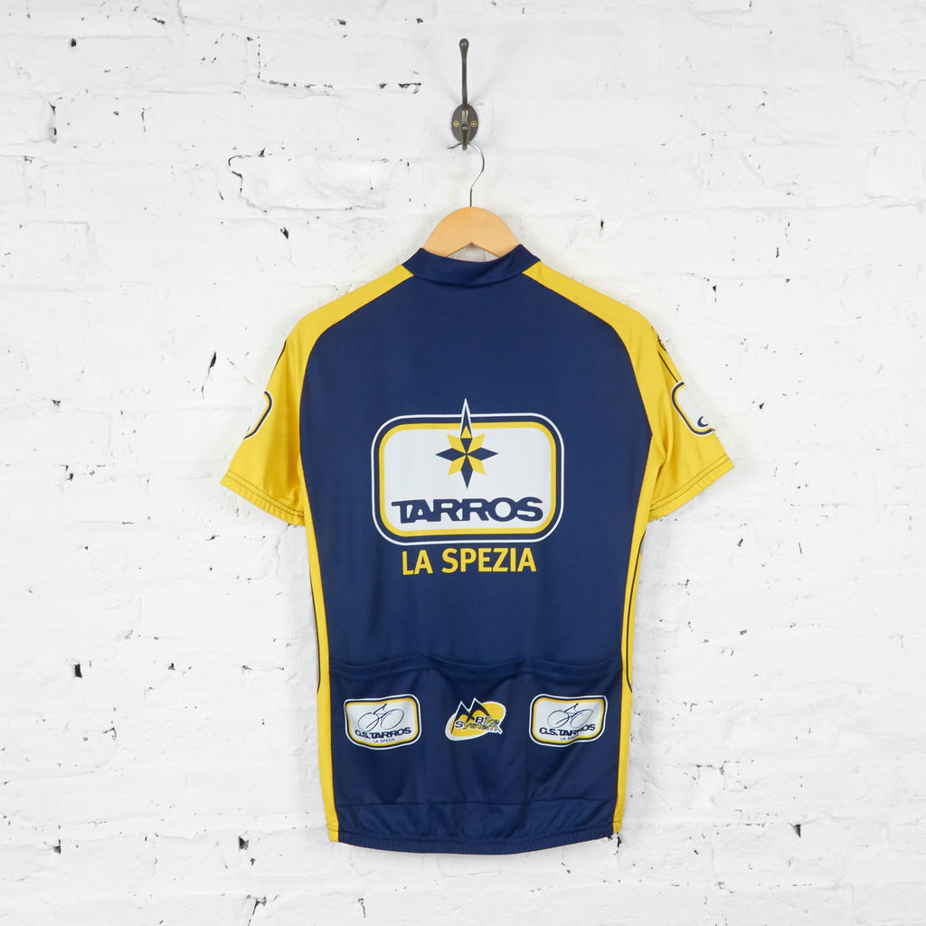 Tarros Cycling Top Jersey - Blue/Yellow - M - Headlock