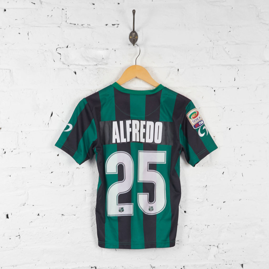 U.S Sassuolo Alfredo 2014 Home Football Shirt - Green - XS - Headlock