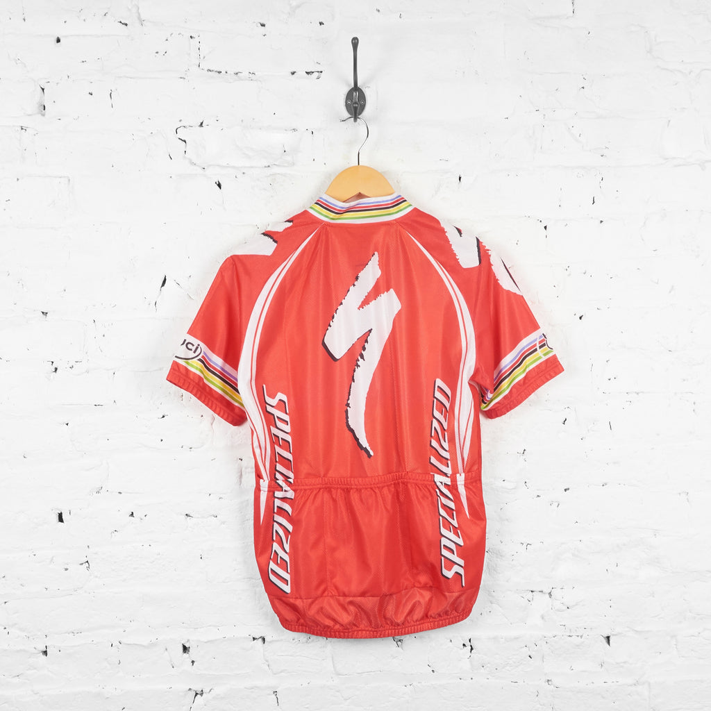 UCI Specialized Cycling Top Jersey - Red - L - Headlock