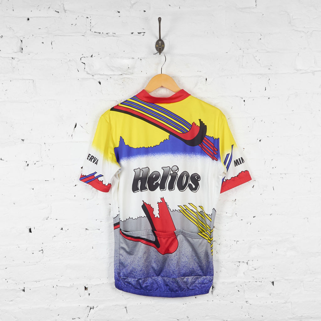 Vermarc Helios Cycling Jersey - Yellow/Blue - XL - Headlock