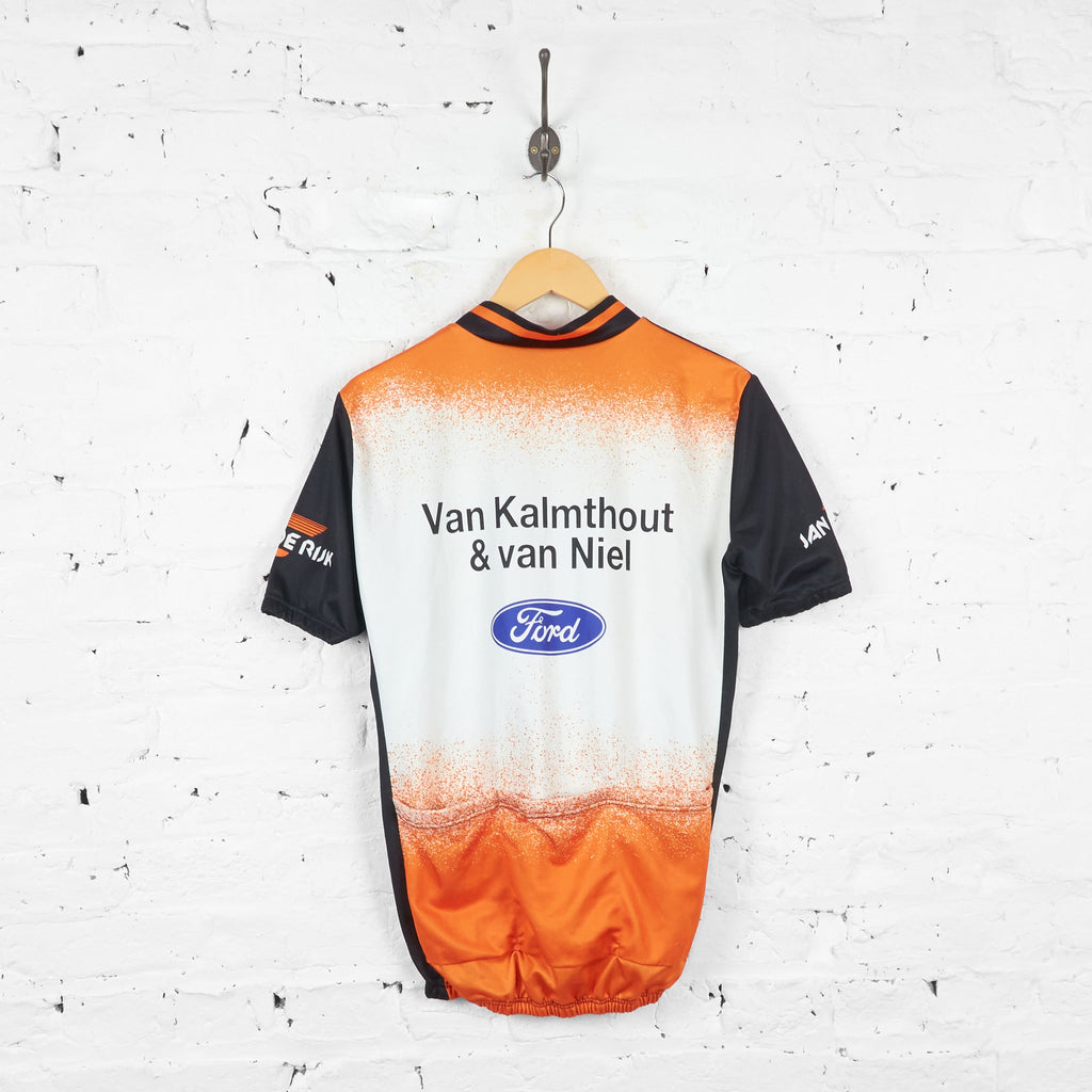 Vermarc Van Kalmthout & van Niel Ford Cycling Jersey - Orange - XL - Headlock