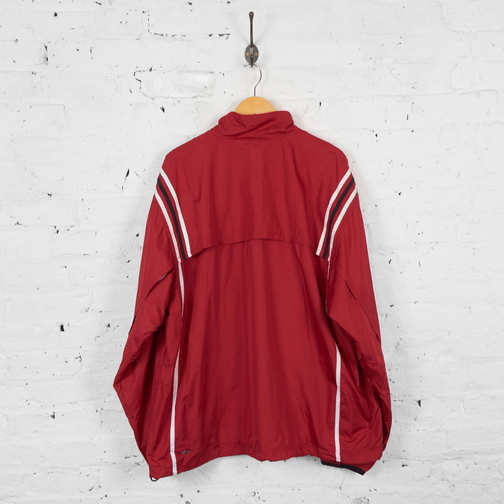 Vintage Adidas Windbreaker Jacket - Red - XXL - Headlock