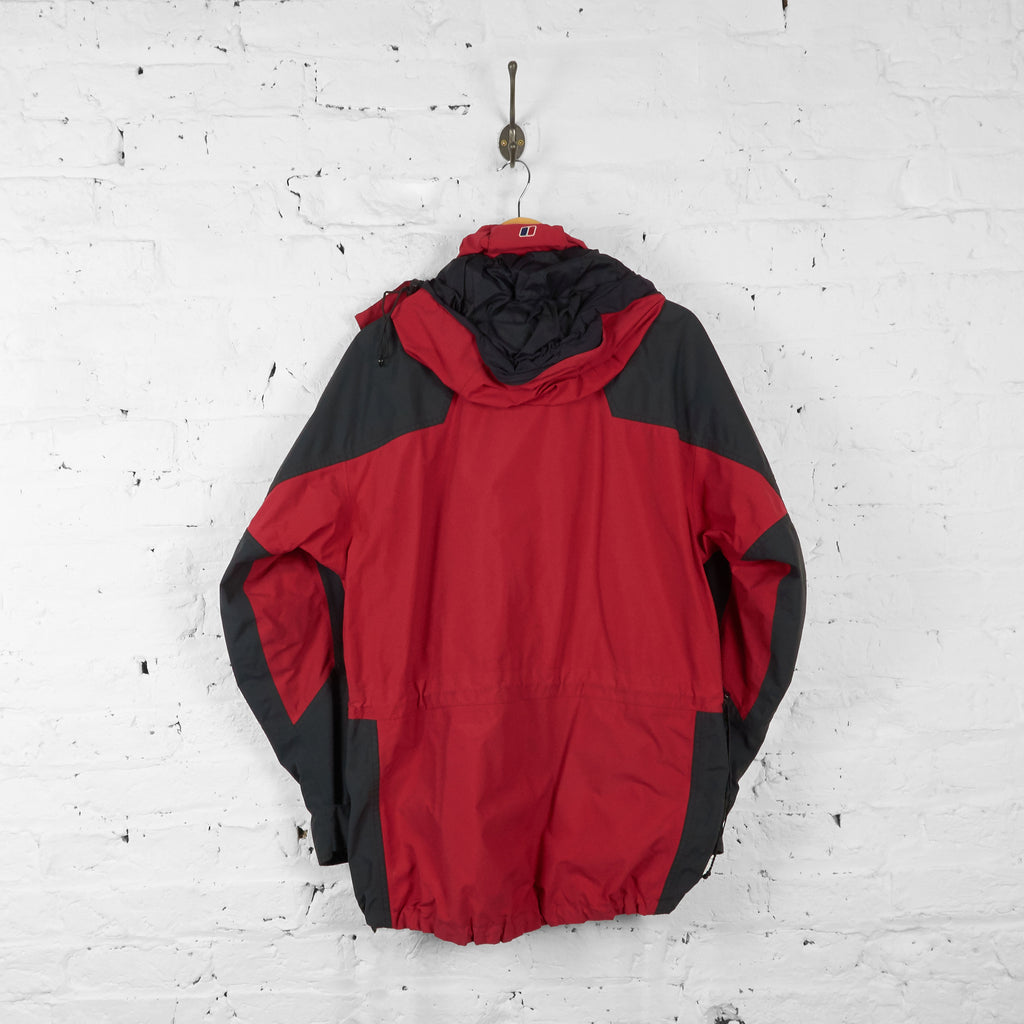 Vintage Berghaus Waterproof Jacket - Red - M - Headlock
