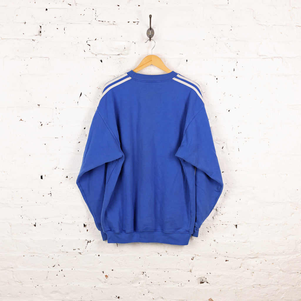 Adidas 90s Sweatshirt - Blue - L