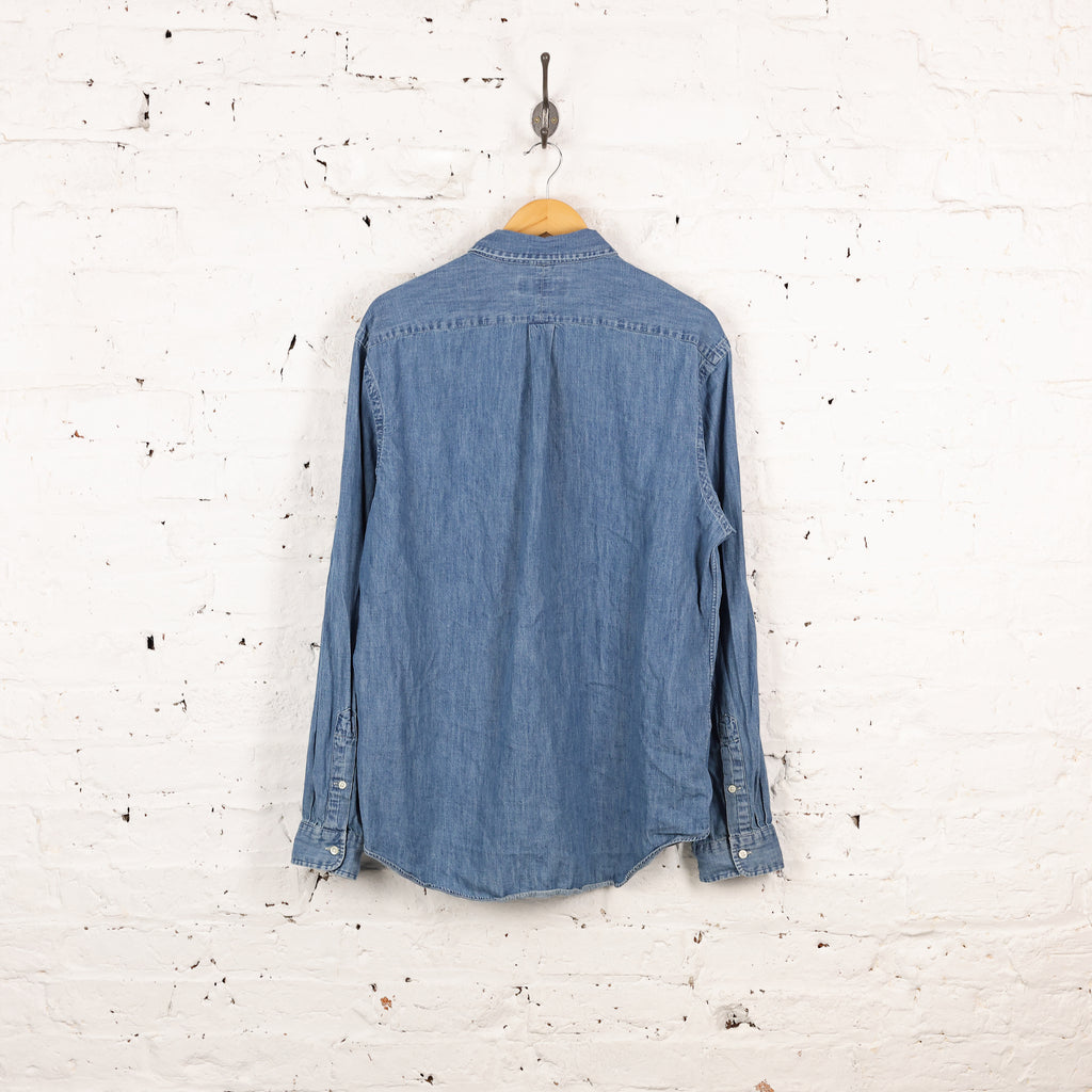 Ralph Lauren Denim Shirt - Blue - XL