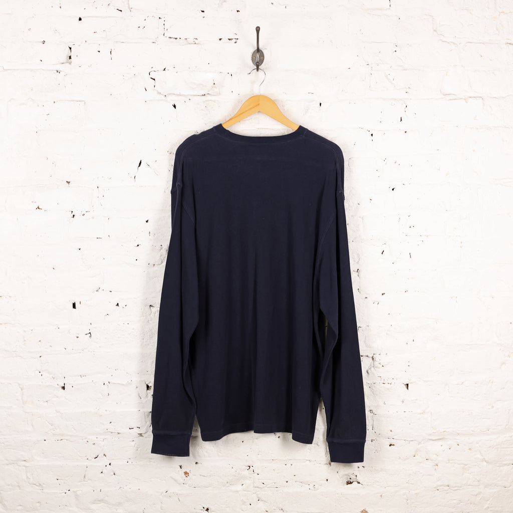 Timberland Long Sleeve T Shirt - Blue - XL