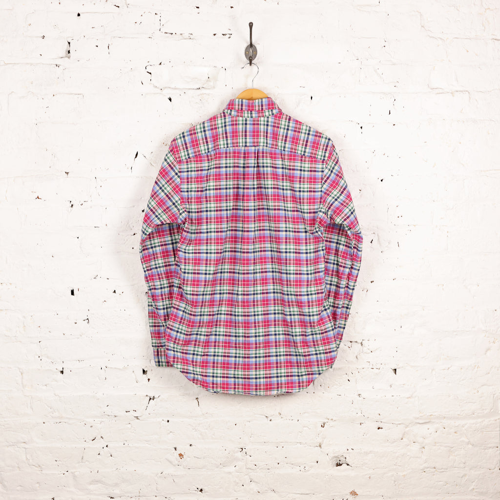 Ralph Lauren Classic Fit Check Shirt - Pink - M