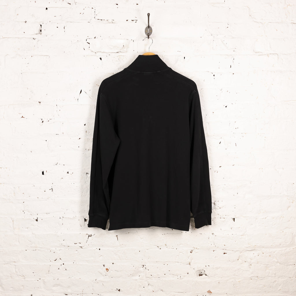 Lacoste 1/4 Zip Sweatshirt - Black - M