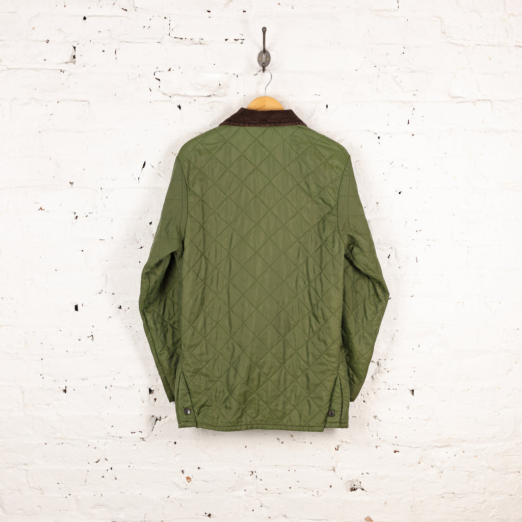 Barbour Quilted Jacket - Green - S