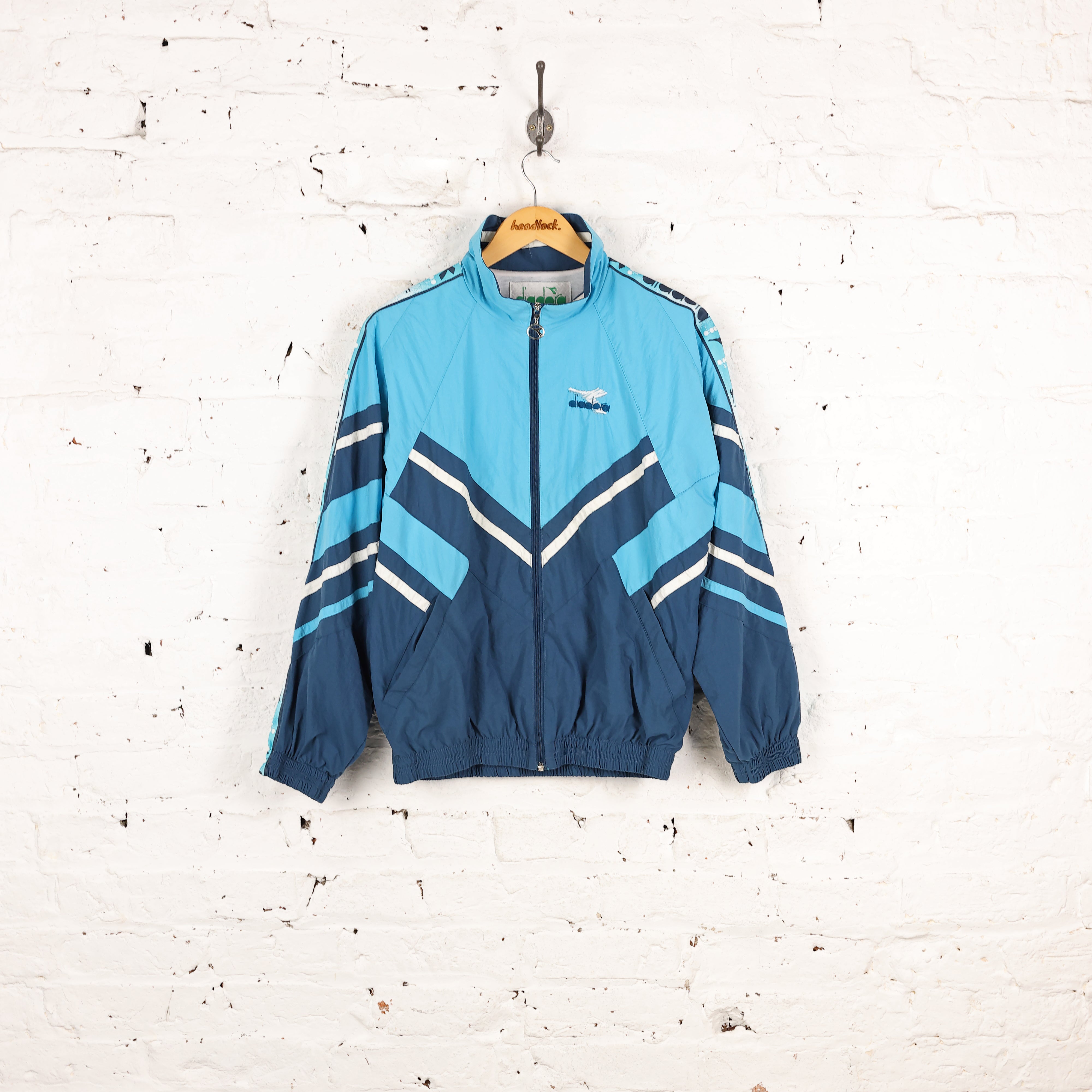 Vintage Diadora Tracksuit Diadora 90s Shell Tracksuit Top Jacket