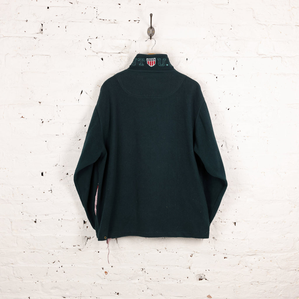 Gant USA 90S Fleece - Green - L