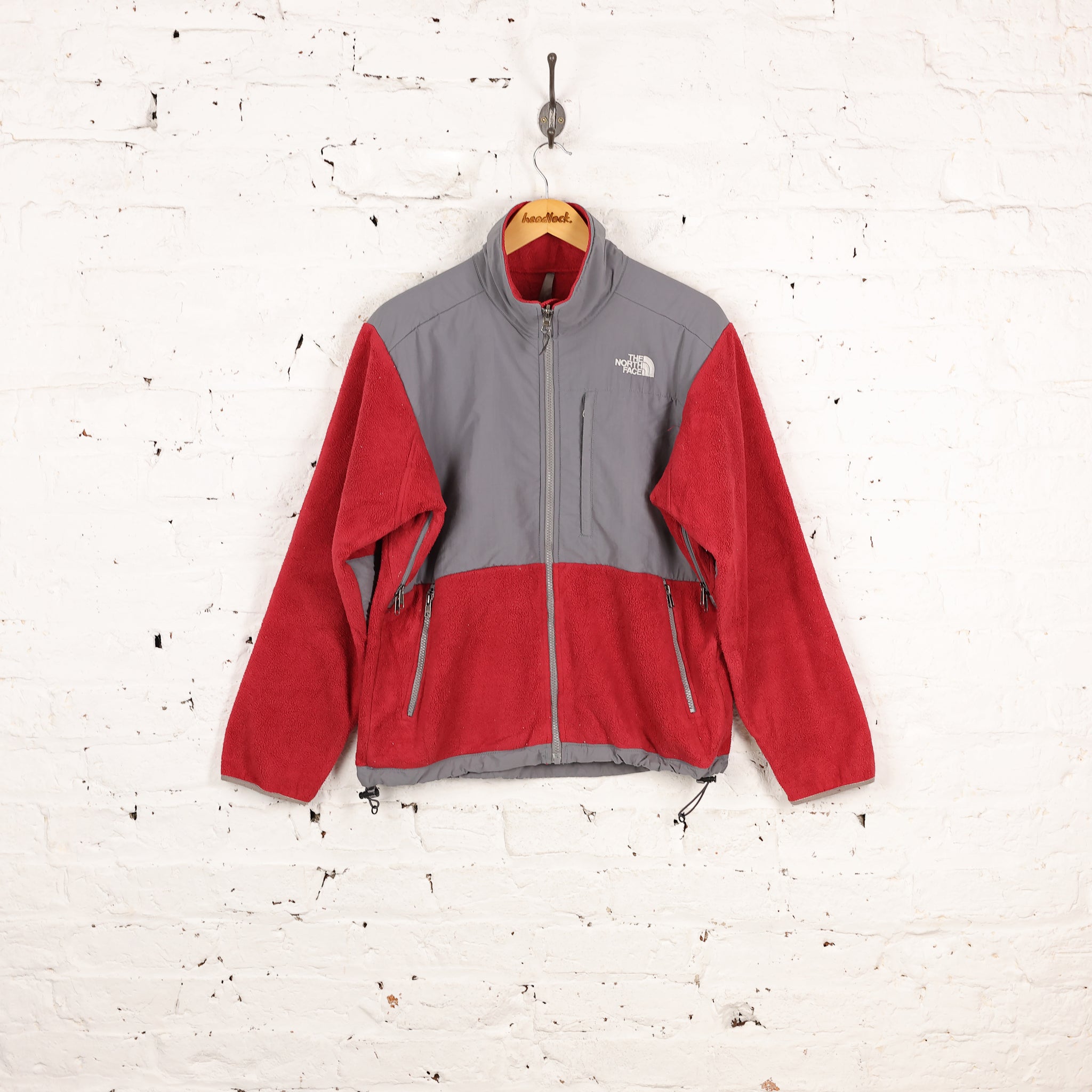 North face denali red sale