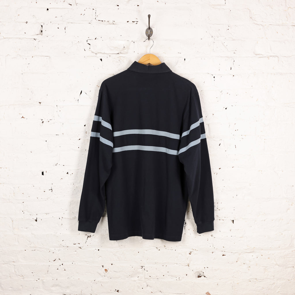 Gant Polo Sweatshirt - Blue - M