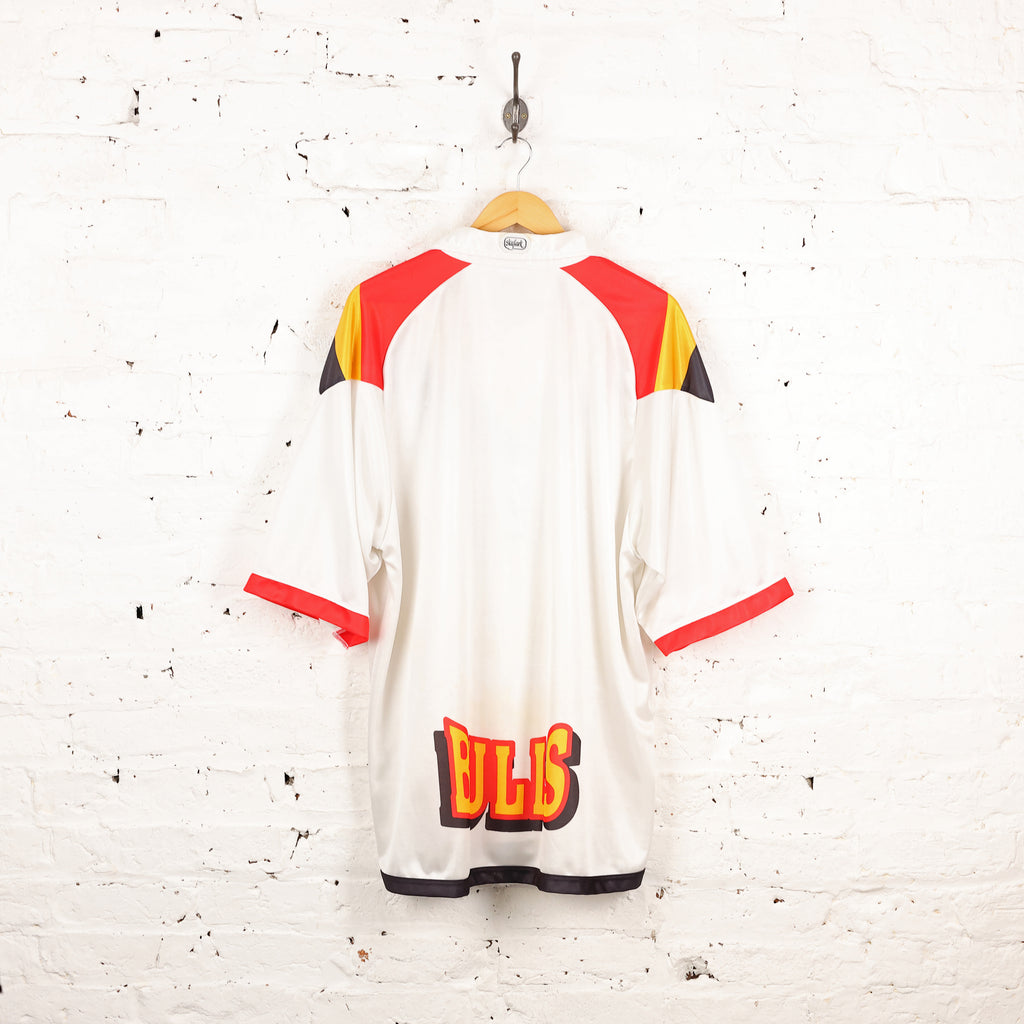 Bradford Bulls 90s Bloggs Rugby League Shirt - White - XXL