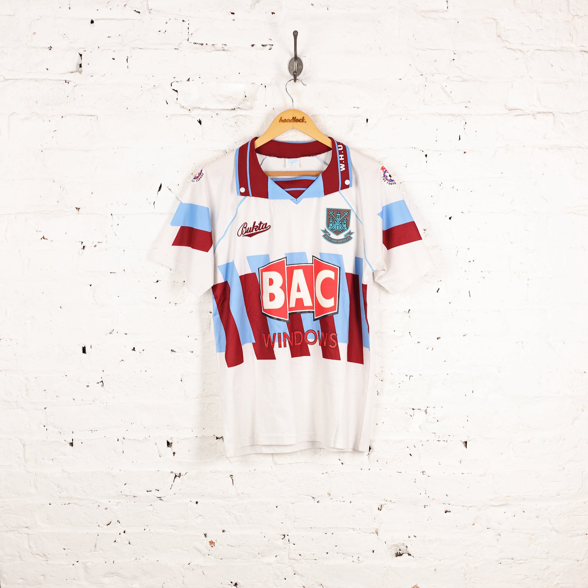 West Ham Bukta ユニフォームシャツ 91-92 - メルカリ