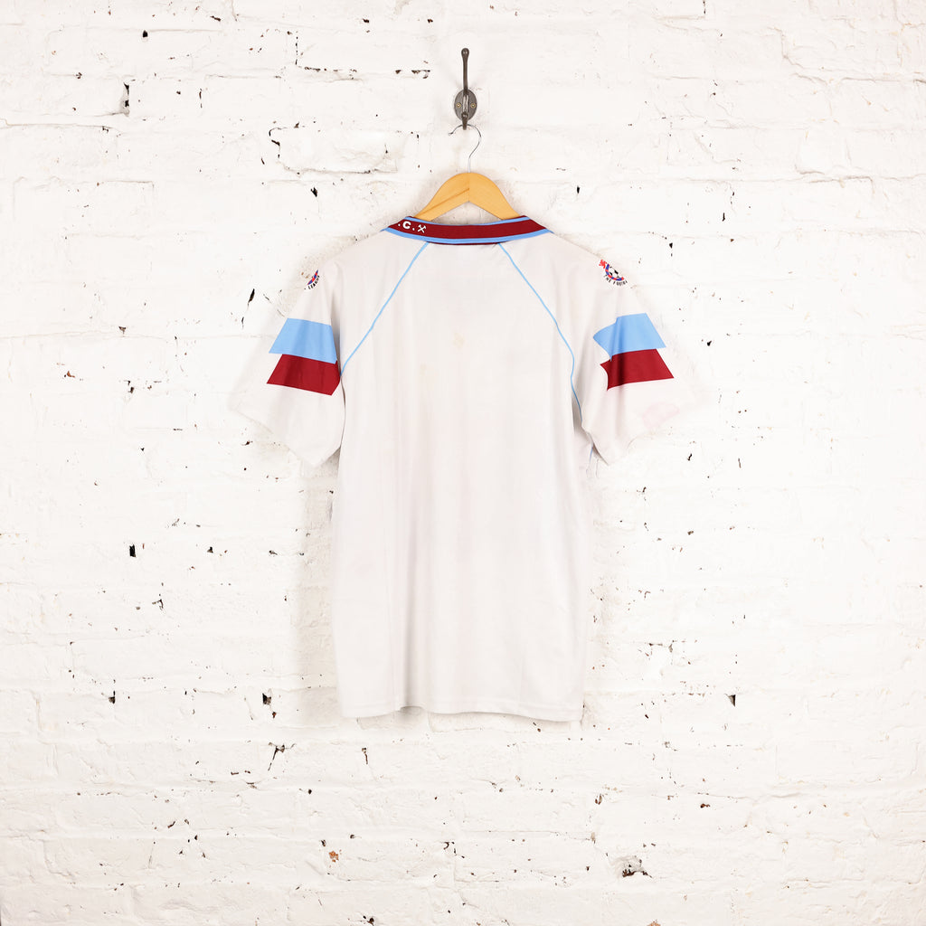 West Ham United Bukta 1991 Third Football Shirt - White - L