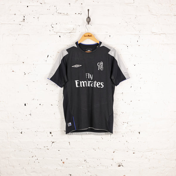 Chelsea FC Umbro 長袖シャツ 黒 Chelsea FC Umbro 長袖シャツ 黒