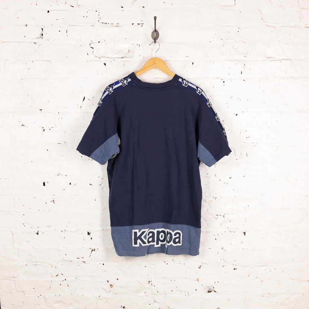 90s Kappa T Shirt - Blue - XL