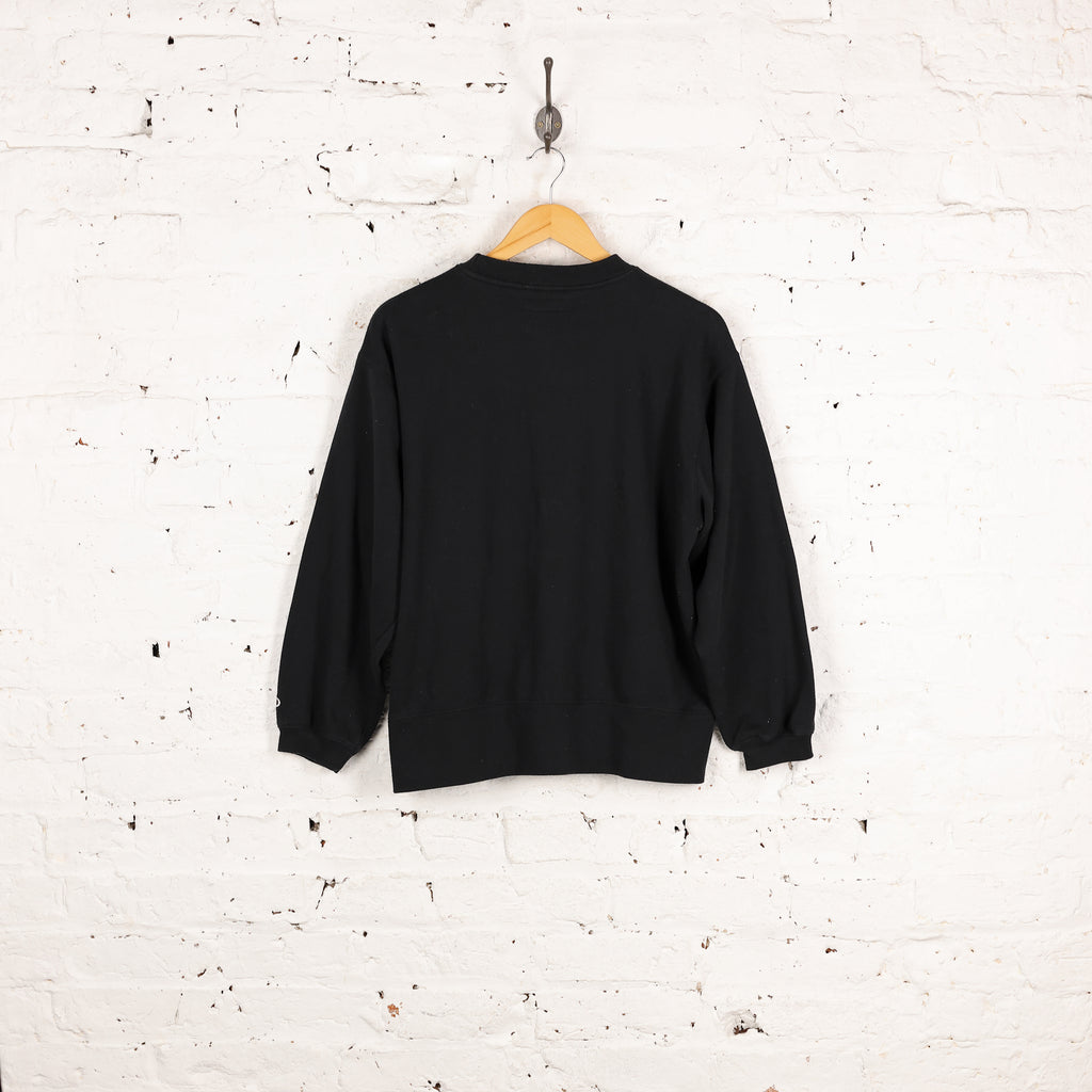 Women's 90s Reebok Essentials Sweatshirt - Black - Women's M