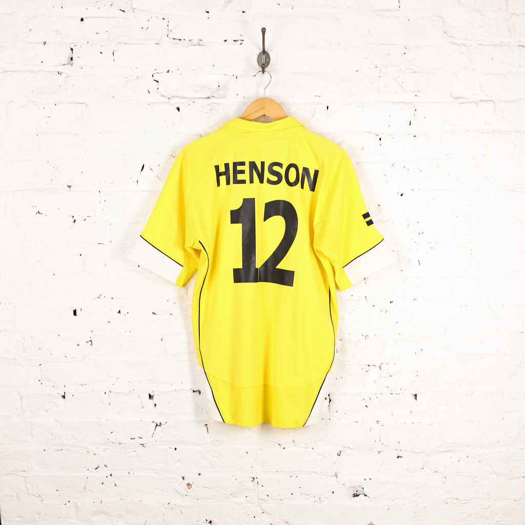 Wales Henson Under Armour Rugby Shirt - Yellow - L