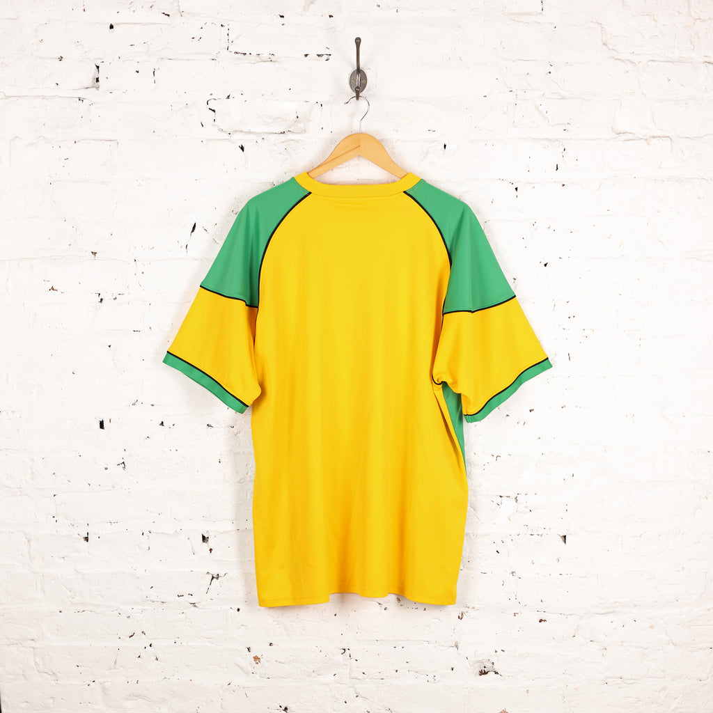 Norwich City 2006 Xara Football Shirt - Yellow - XXXXXL