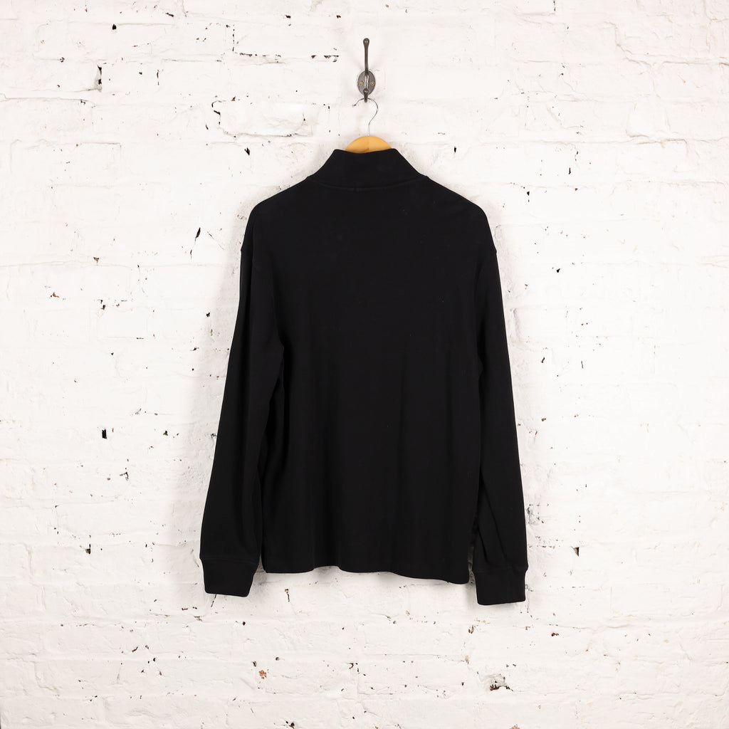 Ralph Lauren 1/4 Zip Sweatshirt - Black - L