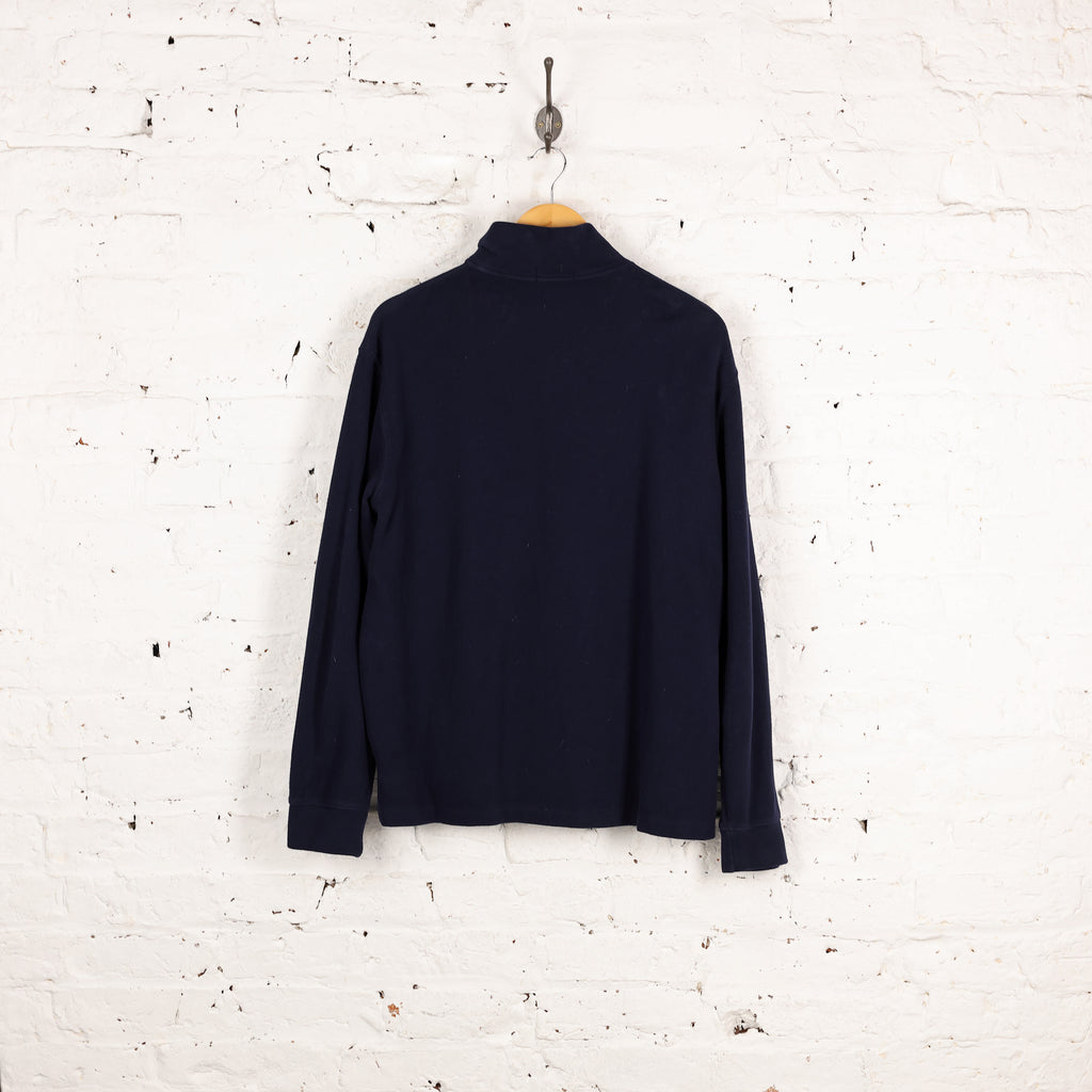 Ralph Lauren 1/4 Zip Sweatshirt - Blue - L