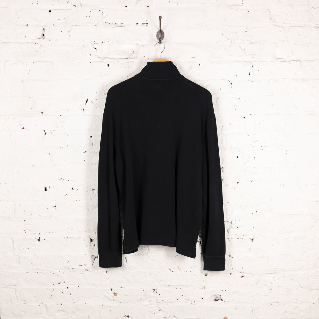 Ralph Lauren 1/4 Zip Sweatshirt - Black - L