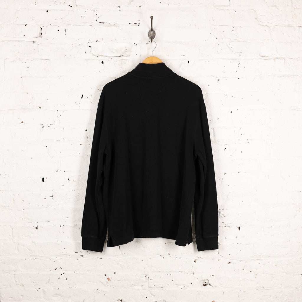 Ralph Lauren 1/4 Zip Sweatshirt - Black - XL