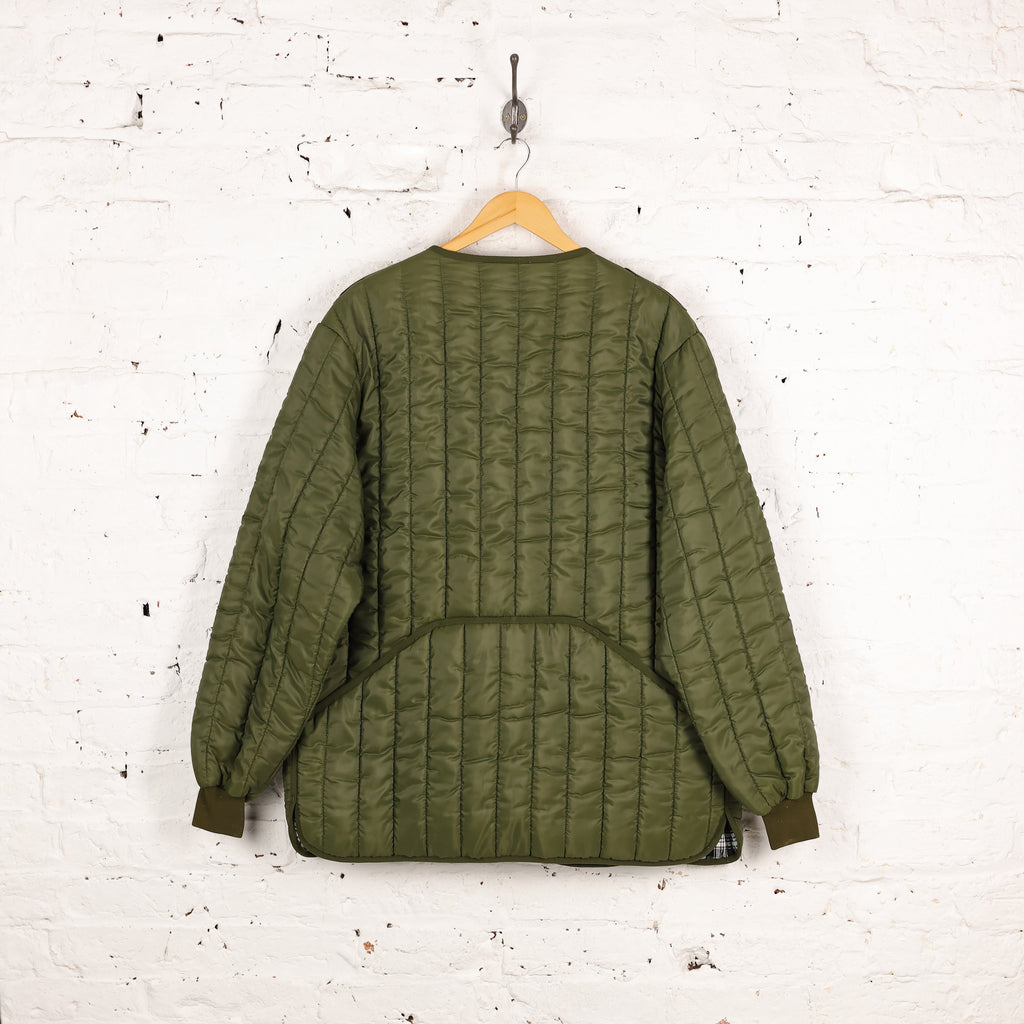 Barbour Quilted Shooting Jacket - Green - XL