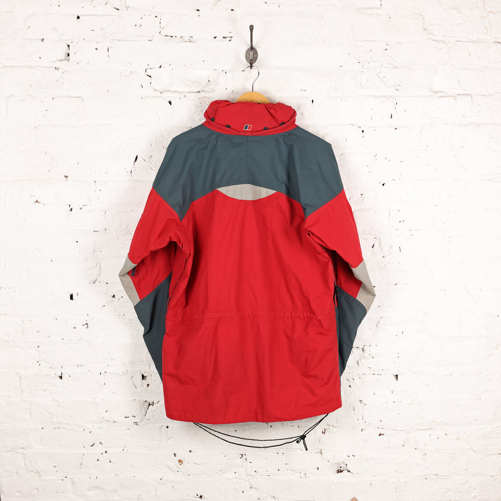 Berghaus Gore Tex Mera Peak XCR Rain Jacket - Red - M