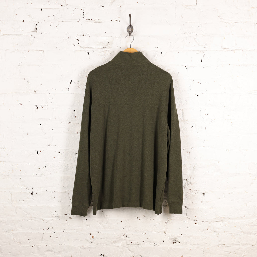 Ralph Lauren 1/4 Zip Sweatshirt - Green - XL