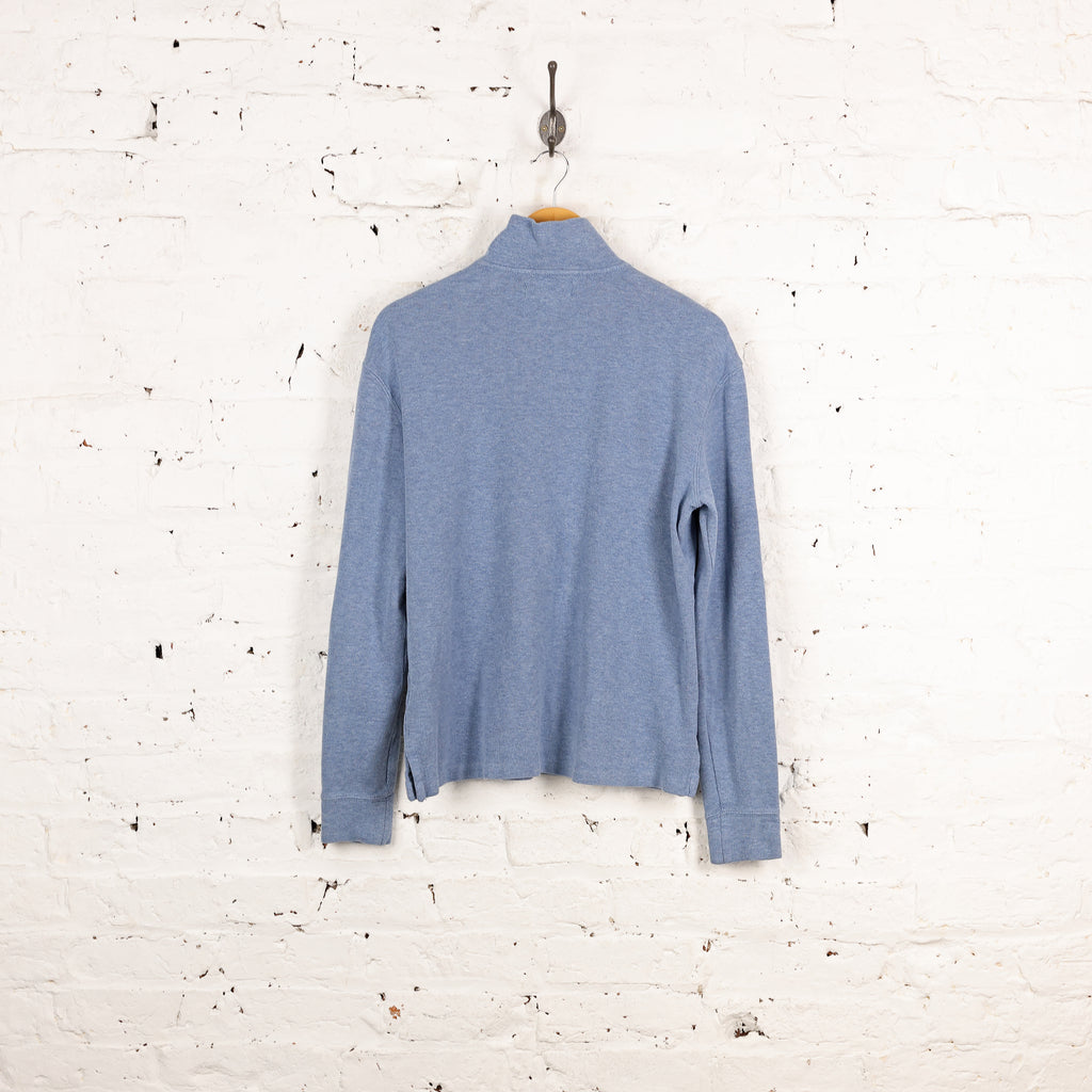 Ralph Lauren 1/4 Zip Sweatshirt - Blue - S