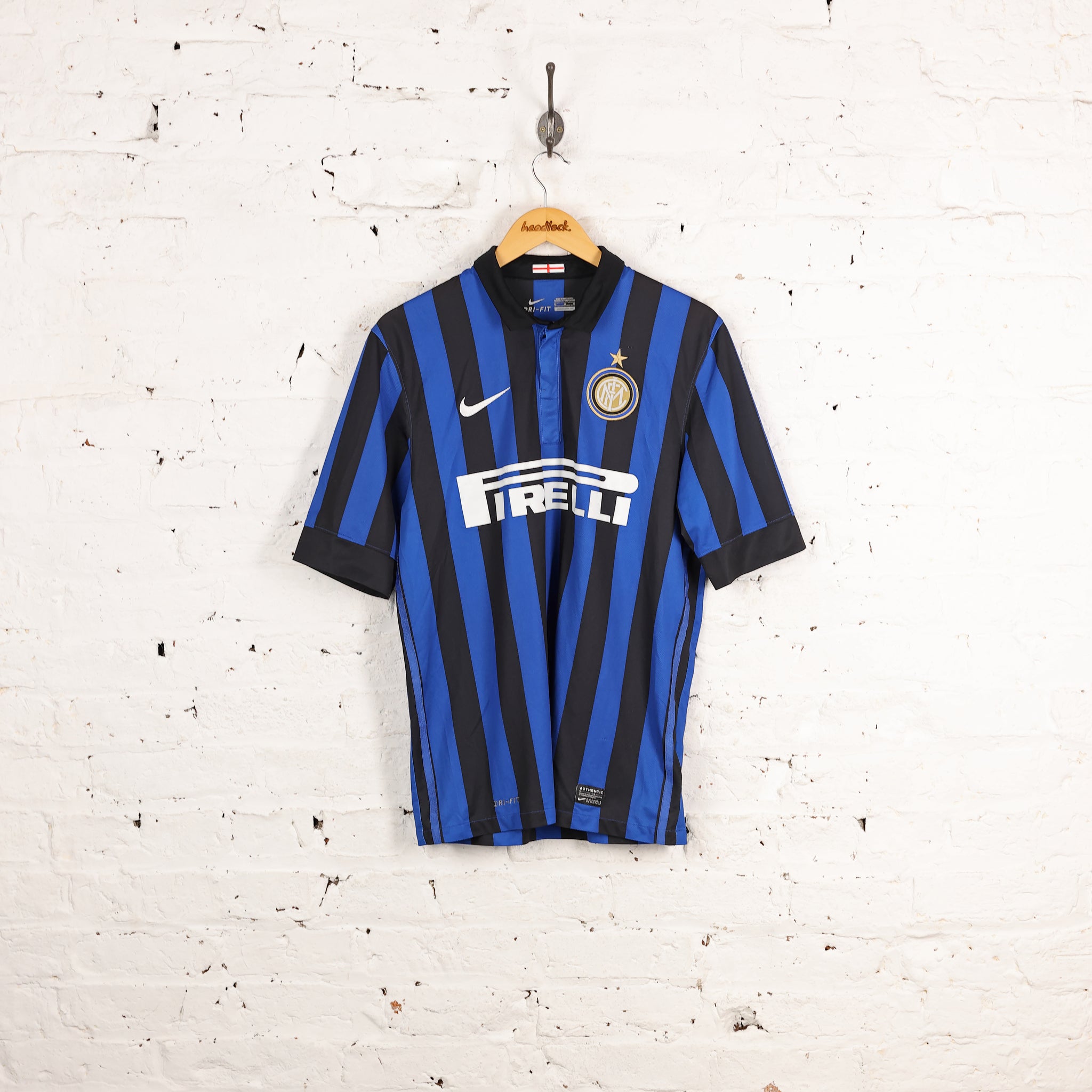 Nike Inter Milan 2011/2012 ホームサッカー　スナイデル 2011-12 Inter Milan Home Shirt Forlan #9 - 8/10 - (M)
