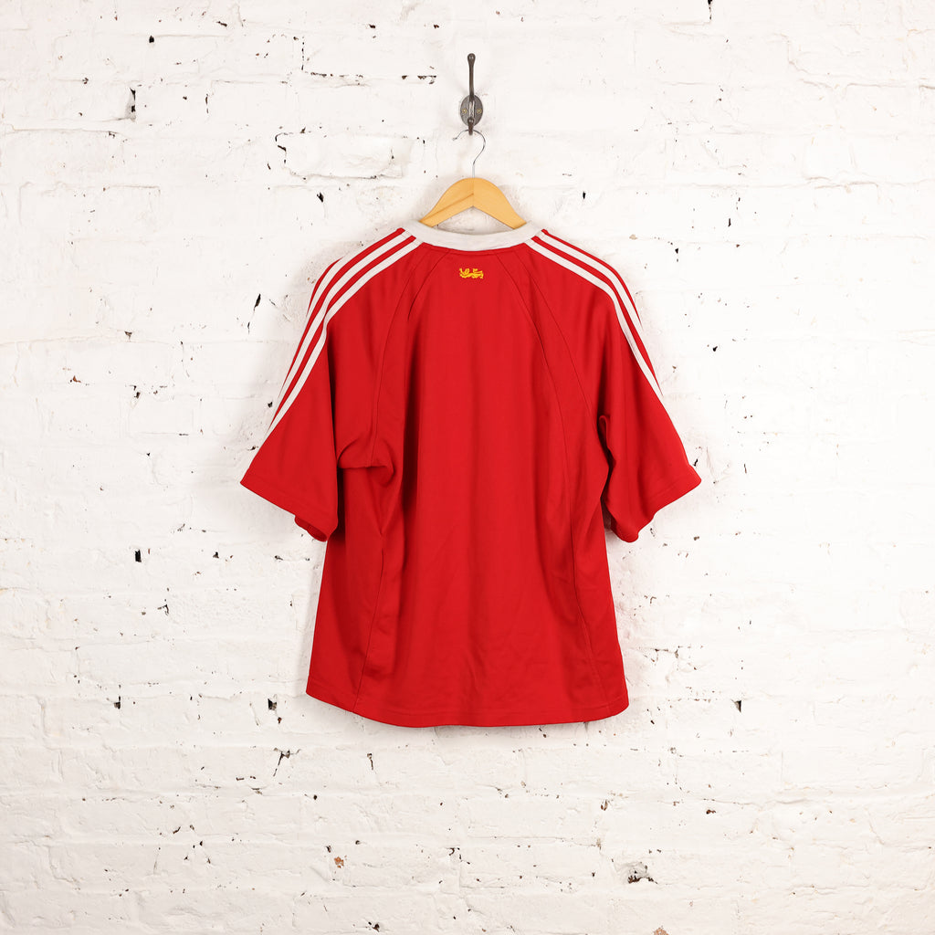 British and Irish Lions 2005 Tour Adidas Rugby Shirt - Red - L