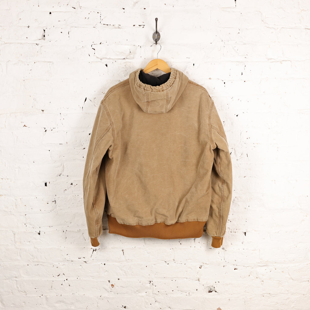 Carhartt Hooded Work Jacket - Brown - M