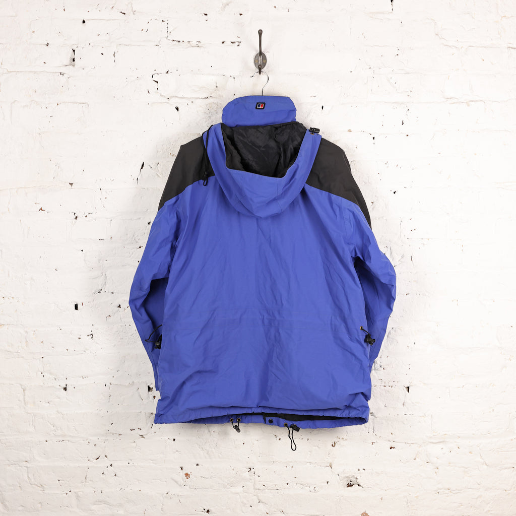 Women's Berghaus 90s Rain Jacket - Blue - Women's XL