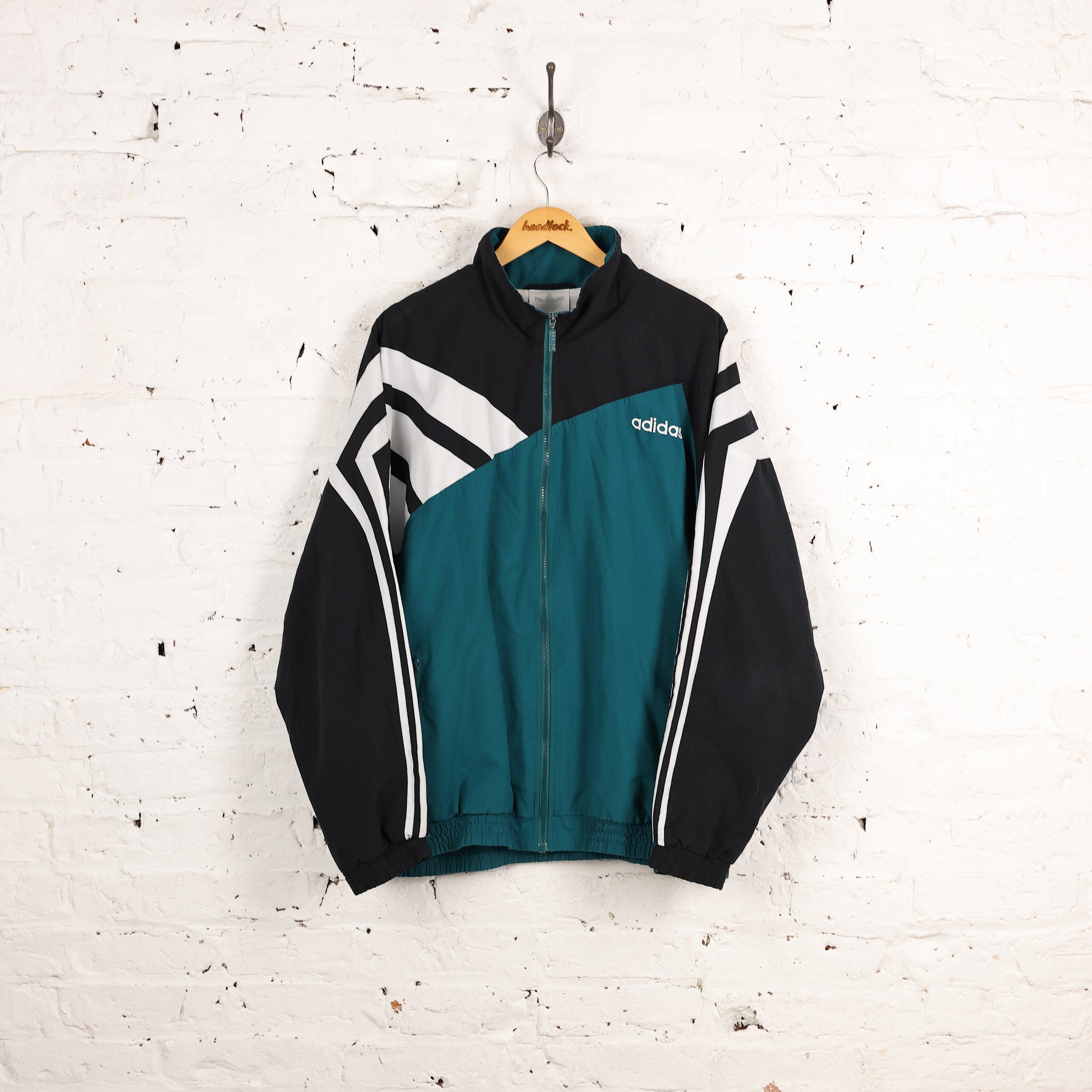 Adidas 90s Tracksuit Top Jacket - Green - XXL – Headlock