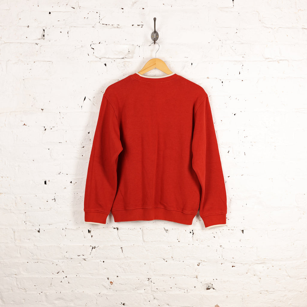 Adidas 90s Sweatshirt - Red - M