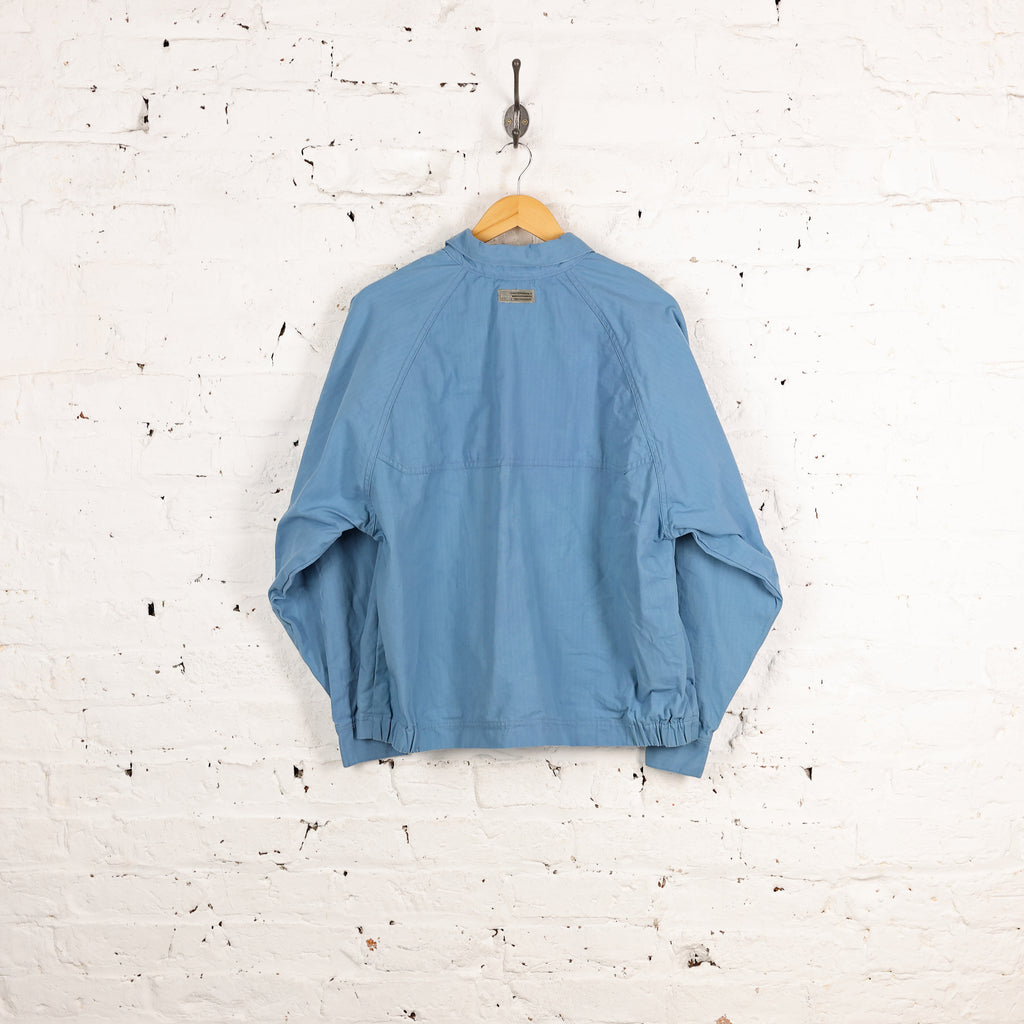 Adidas 90s Bomber Tracksuit Top Jacket - Blue - M