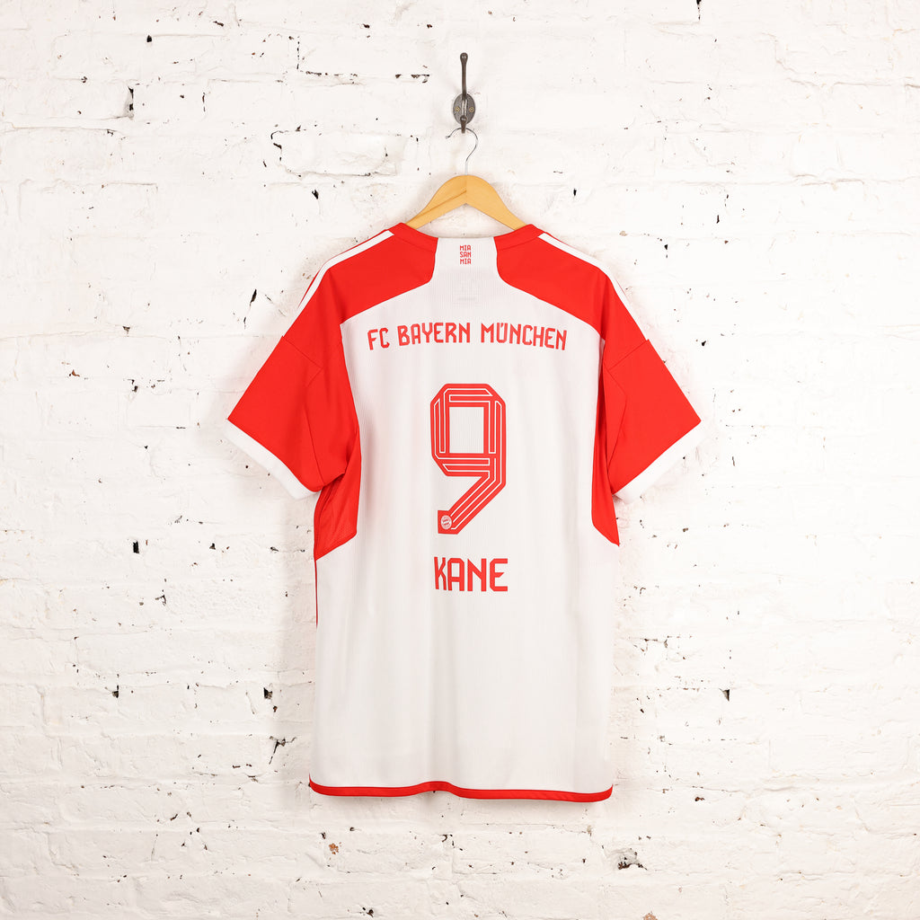 Bayern Munich 2023 Kane Adidas Home Football Shirt - White - XL