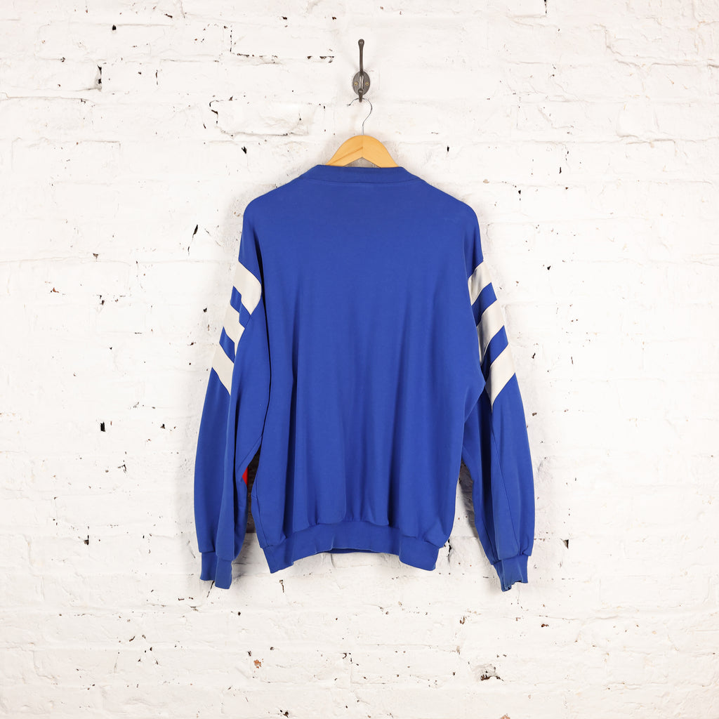 Bayern Munich Adidas Football 90s Sweatshirt - Blue - XL