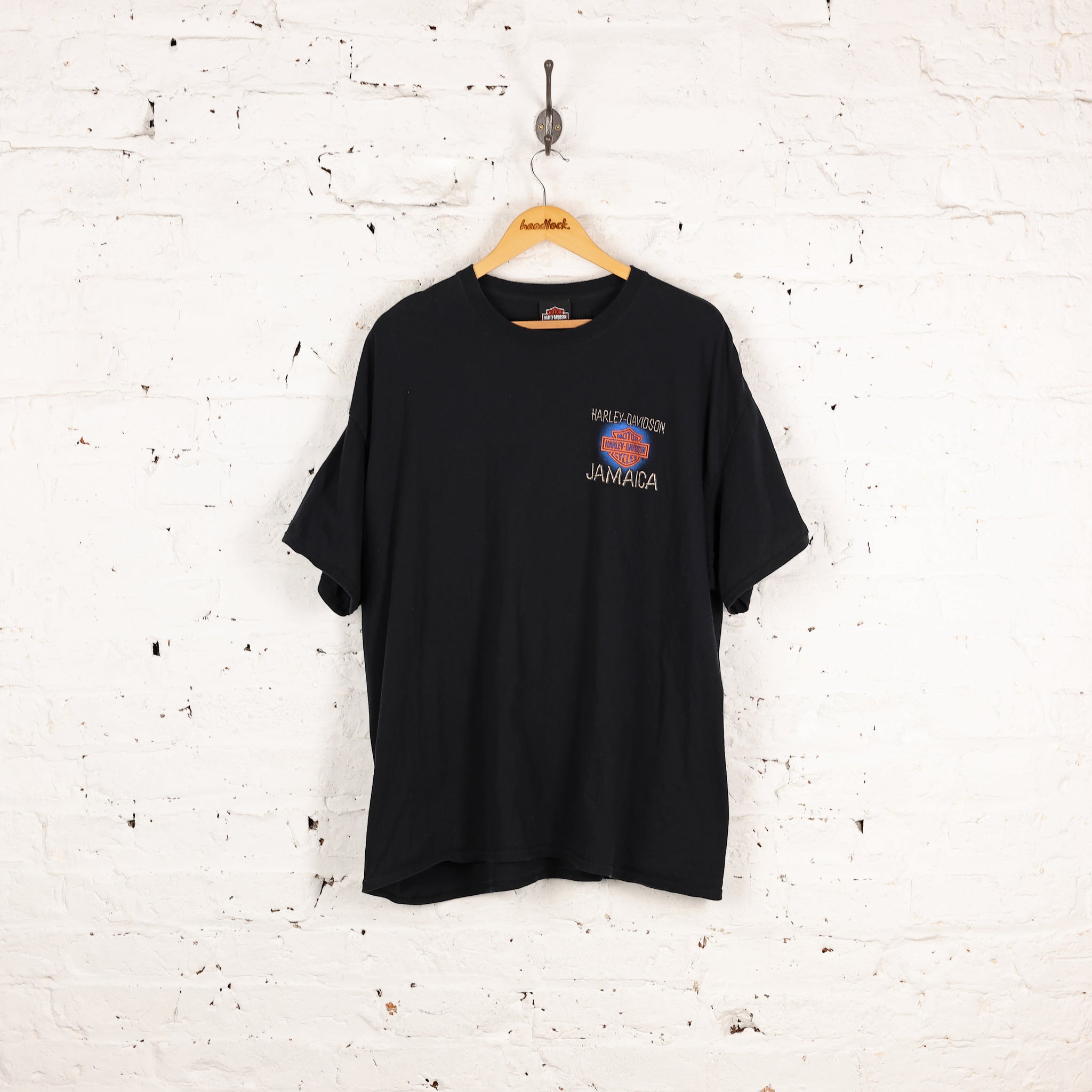 Harley Davidson Jamaica Dealership T Shirt - Black - XXL – Headlock