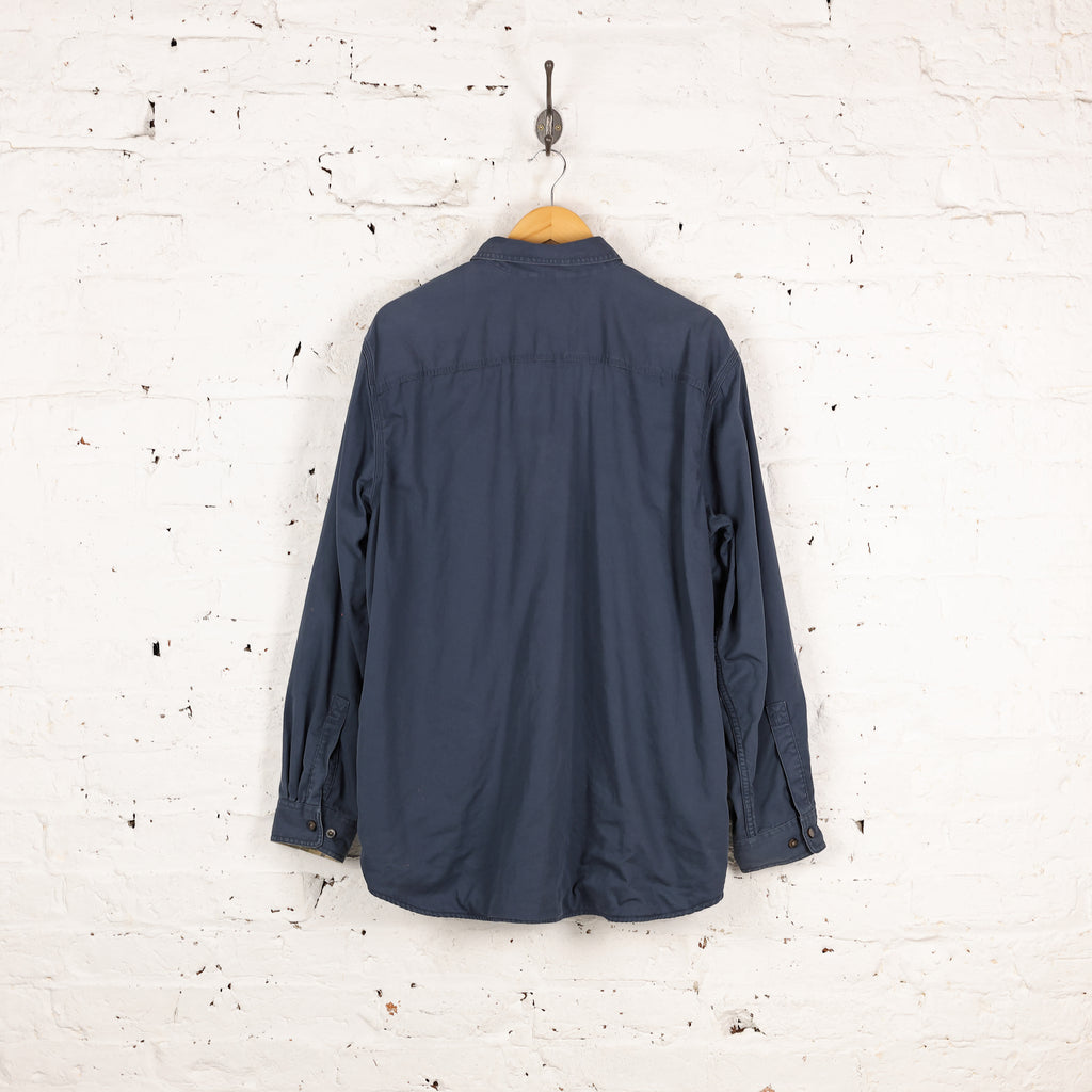 LL Bean Over Shirt - Blue - L