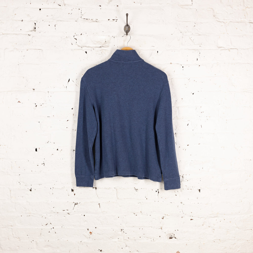 Ralph Lauren 1/4 Zip Sweatshirt - Blue - M