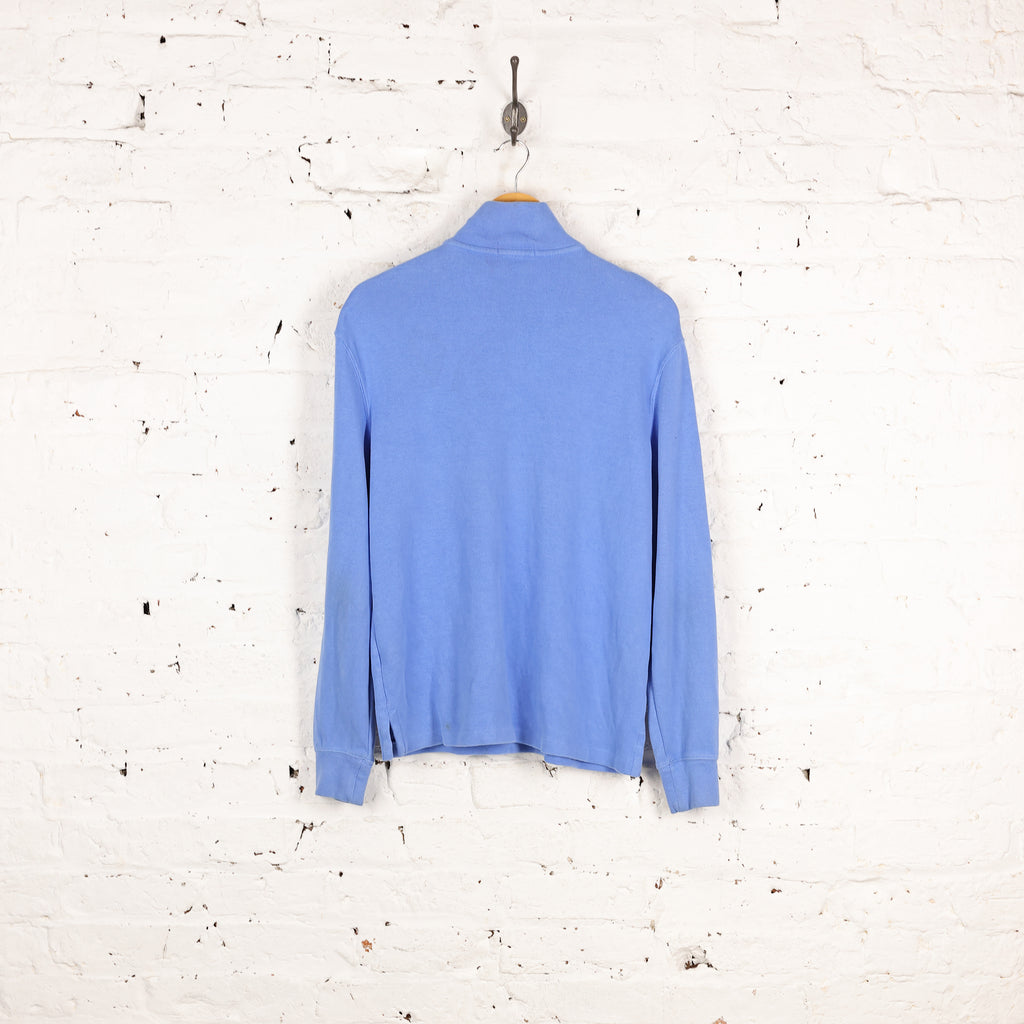 Ralph Lauren 1/4 Zip Sweatshirt - Blue - S