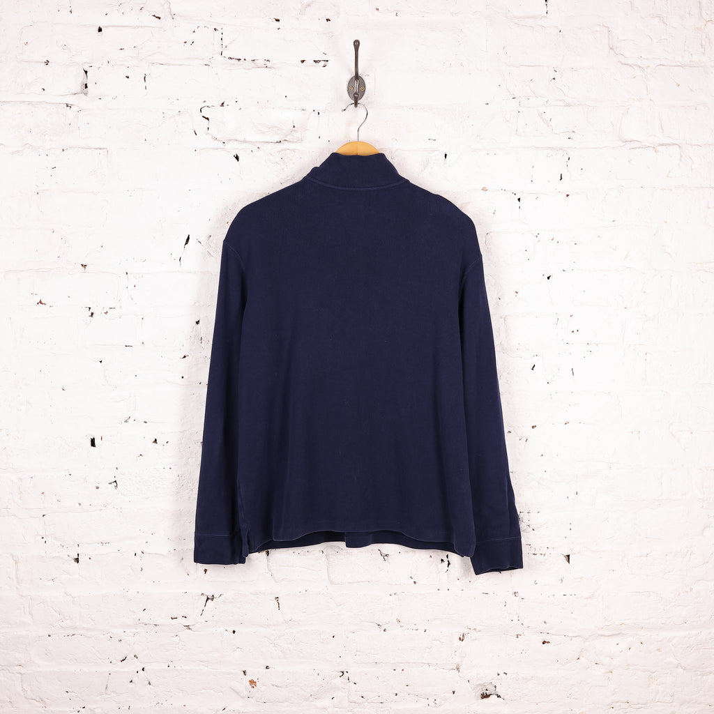 Ralph Lauren 1/4 Zip Sweatshirt - Blue - L